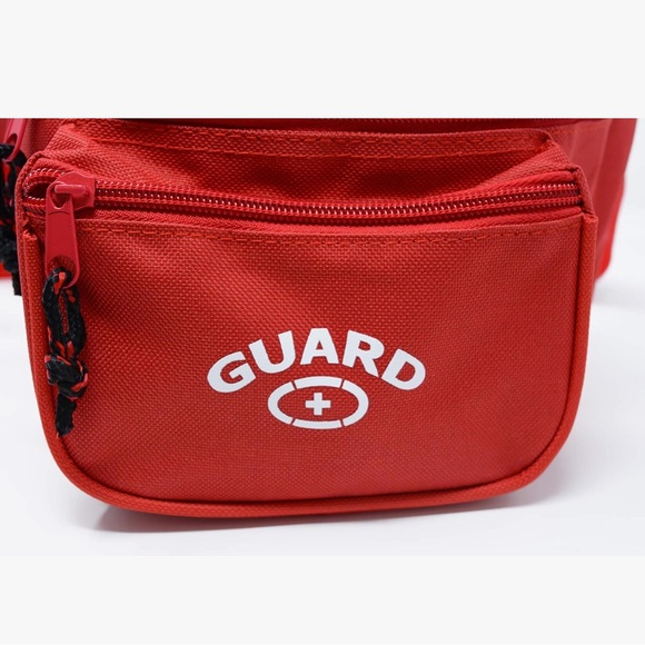 Lifeguard Fanny Pack Belt Bag with Whistle and Lanyard NWT J - Picture 3 of 4